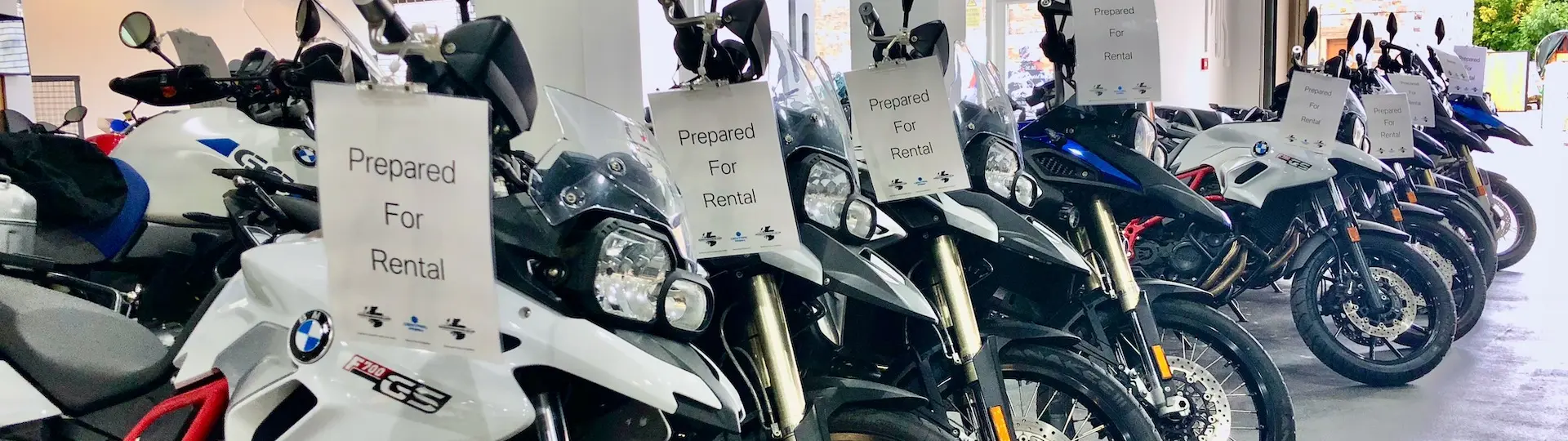 rental – latest model BMWs
